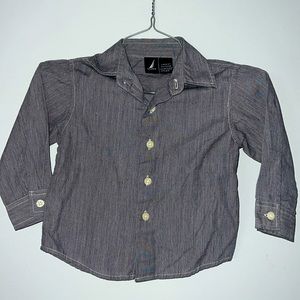 Boys 24month Nautica button down dress shirt